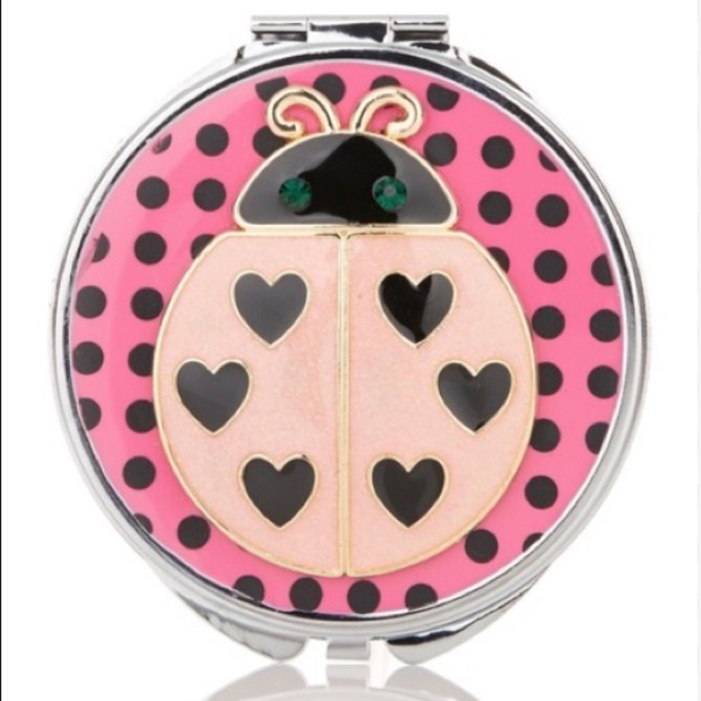 Betsey Johnson Ladybug Compact Mirror